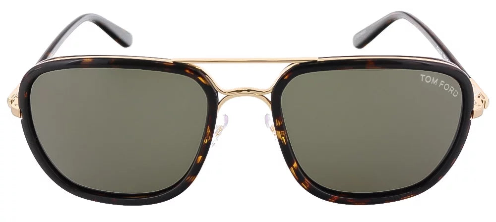 Havana Rose Gold Aviator Sunglasses U444