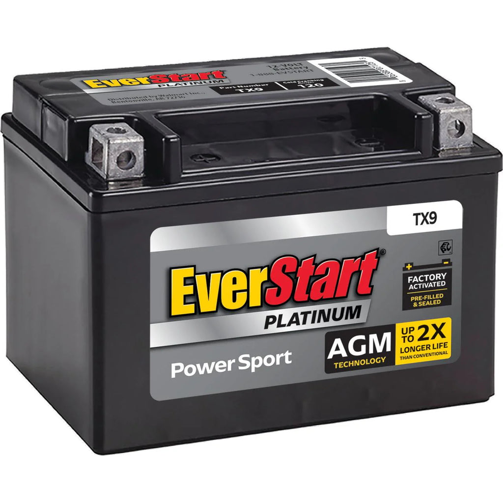 AGM Power Sport Battery Group Size TX9 12 Volt 120 CCA X770352