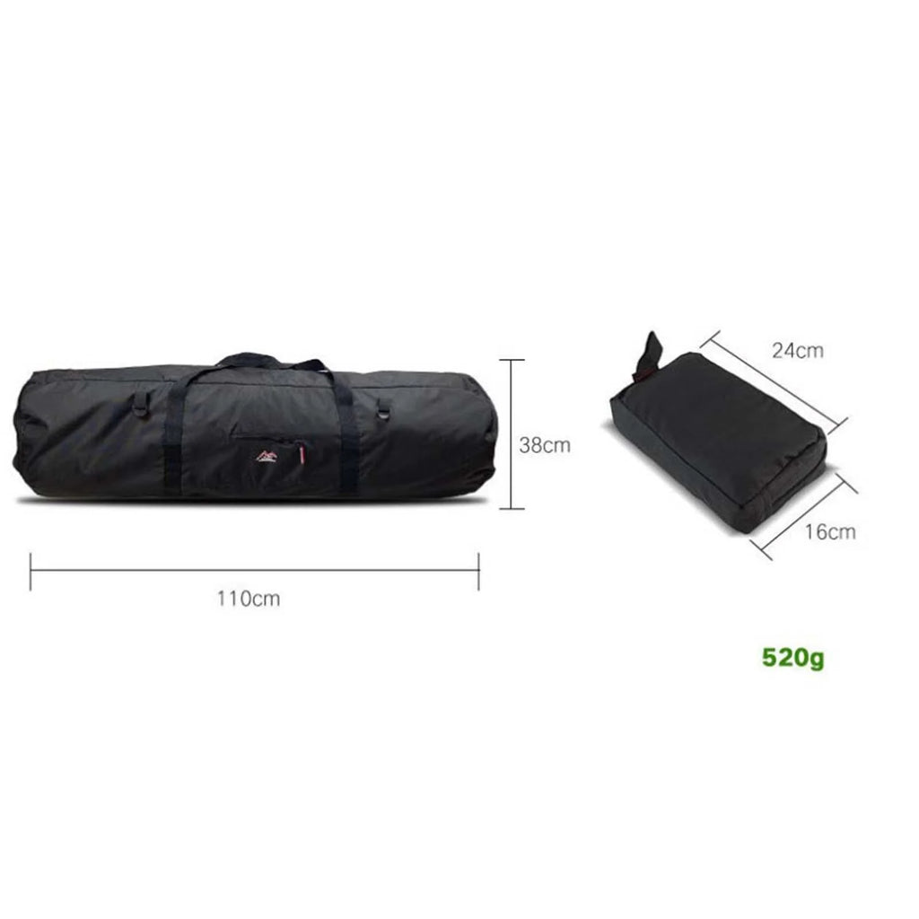 Black Camping Tent Storage Bag with Double Handles W258