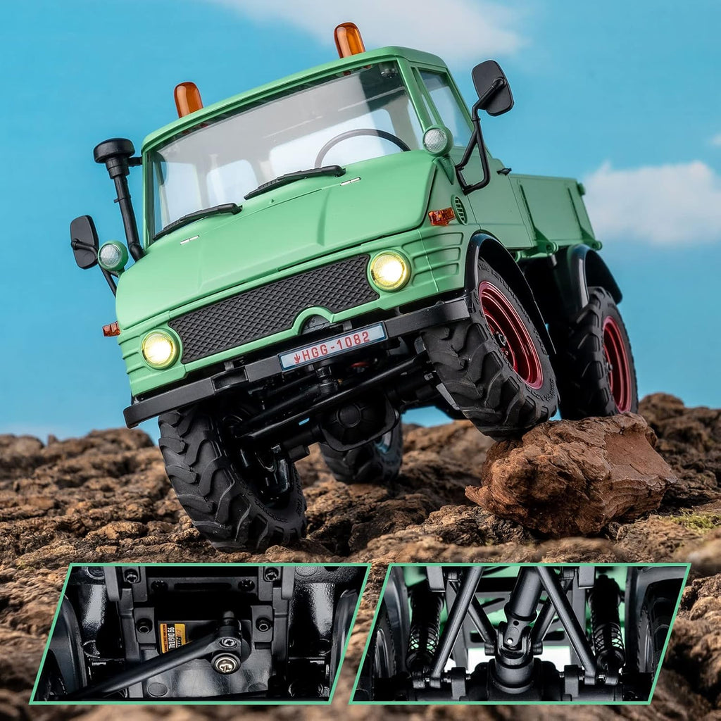 1/18 RC Crawler RTR 3-Ch 2.4GHz 4WD RC Car with LED Lights S893448