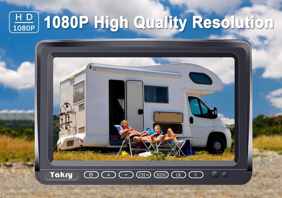 Wireless Backup Camera 7 Inch DVR Monitor Touch Key N51441