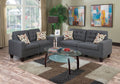 Tufted Sofa Set with Accent Pillows U173673