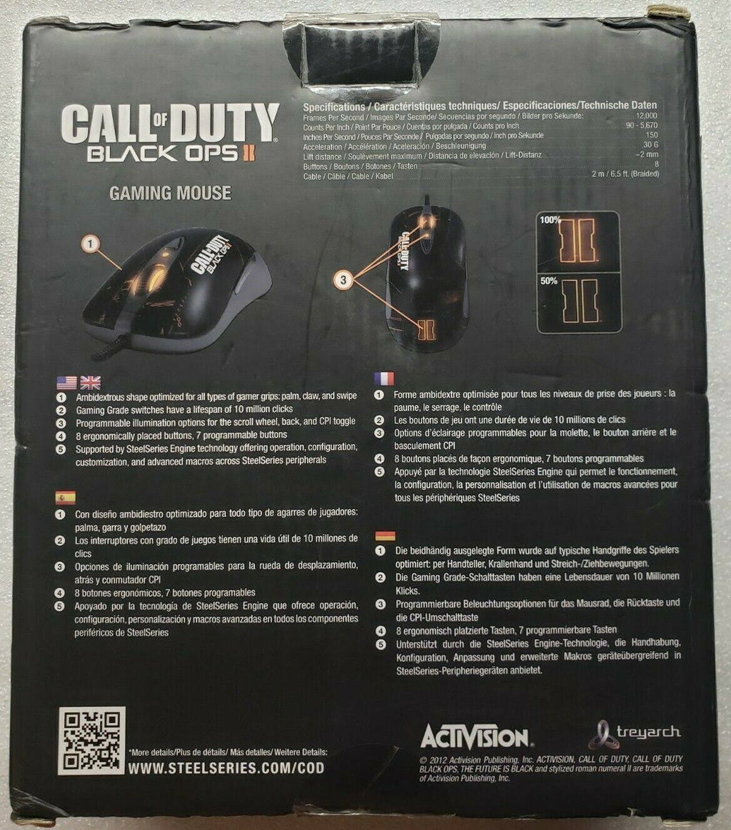 Call of Duty Black Ops II Gaming Mouse D808
