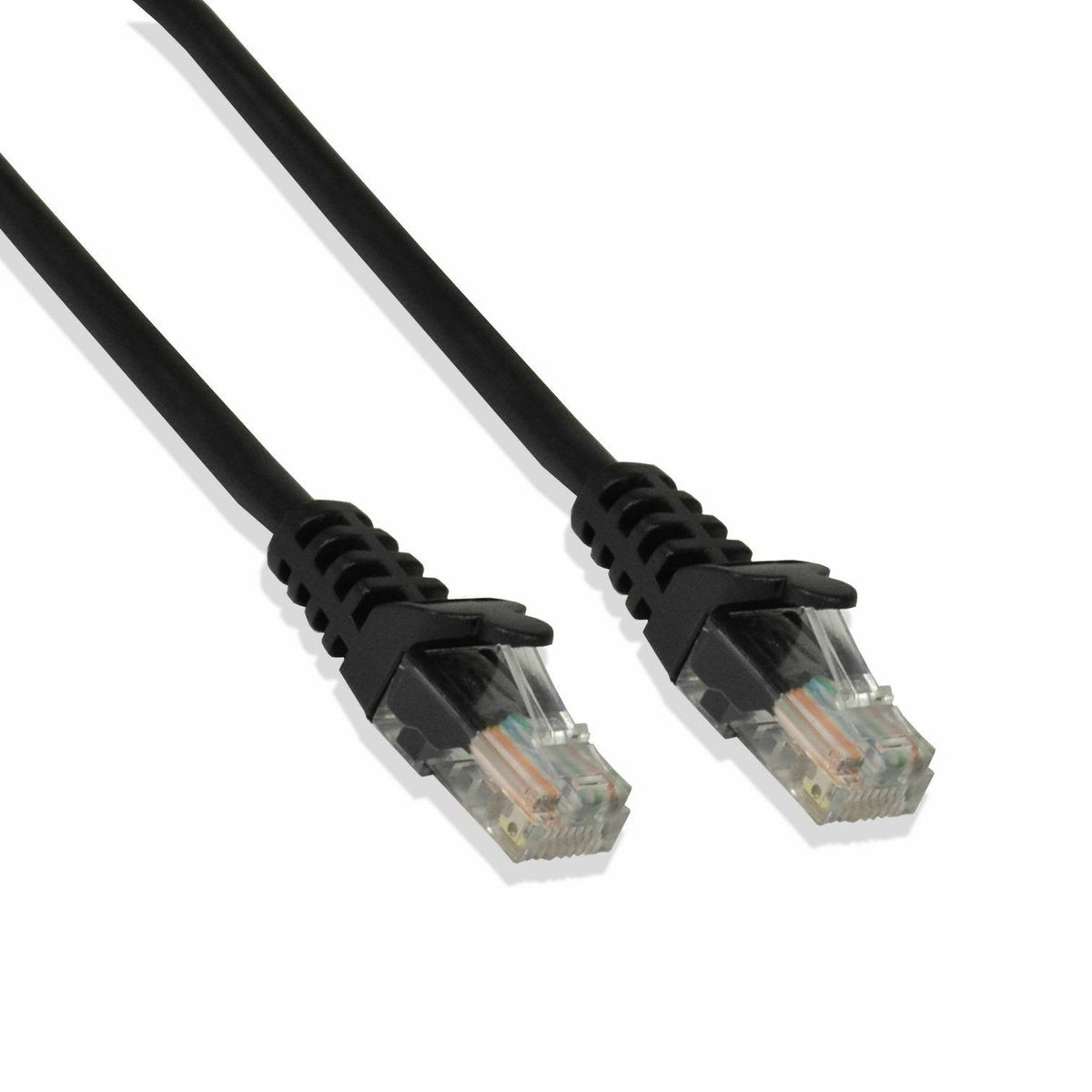 100ft Cat6 Black Ethernet Patch Cable RJ45 LAN Wire 100 Feet (5 Pack) R27192
