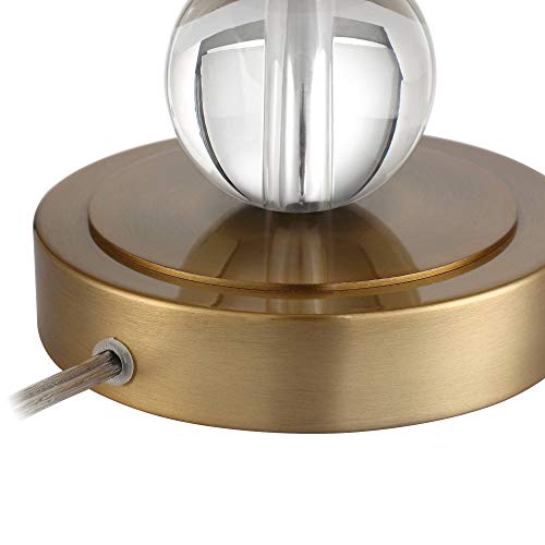 Modern Art Deco Buffet Table Lamp with USB Dimmer Cord K97770