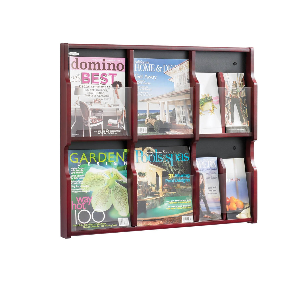 6 Magazine 12 Pamphlet Display T881262