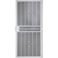 White Steel Security Door W3951