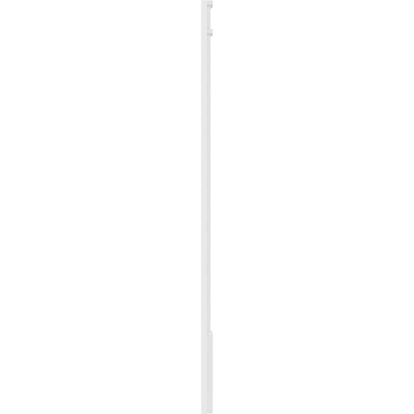 Flat Panel PVC Pilaster with Decorative Capital & Base (Pair) K938027