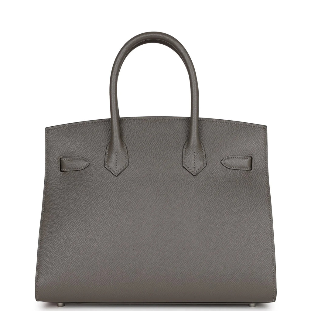 Gris Meyer Epsom Leather 30 Bag P4192