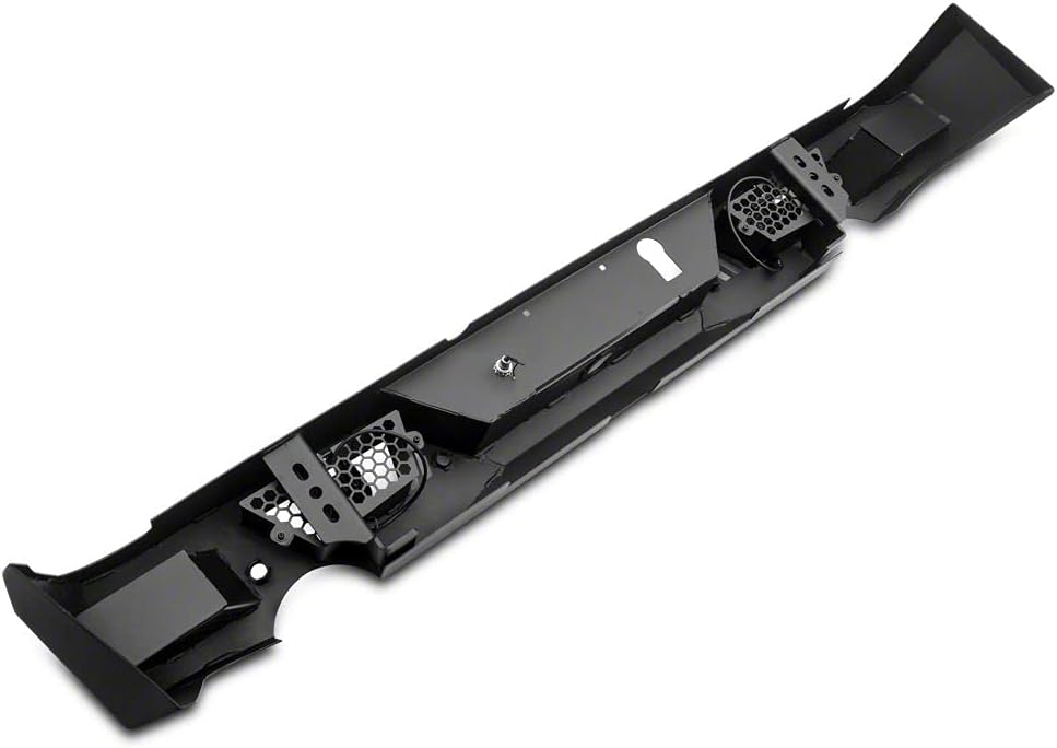 Textured Black Rear Bumper with LED Spot Lights L7332