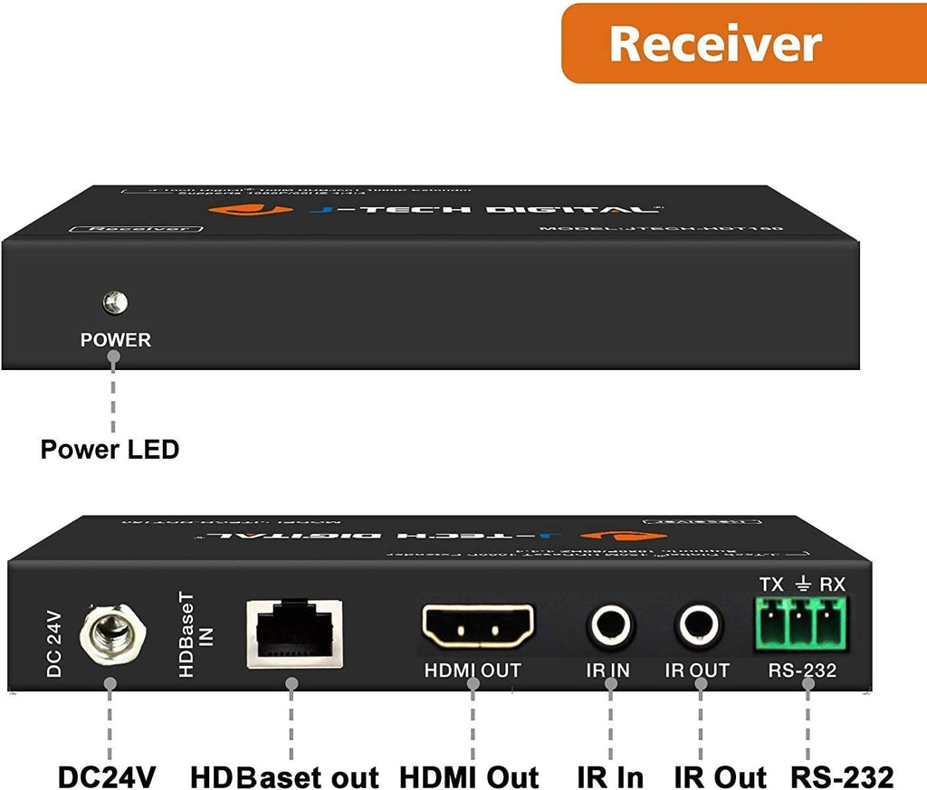 HDMI Extender Over Cat6 150m 1080P with IR T329