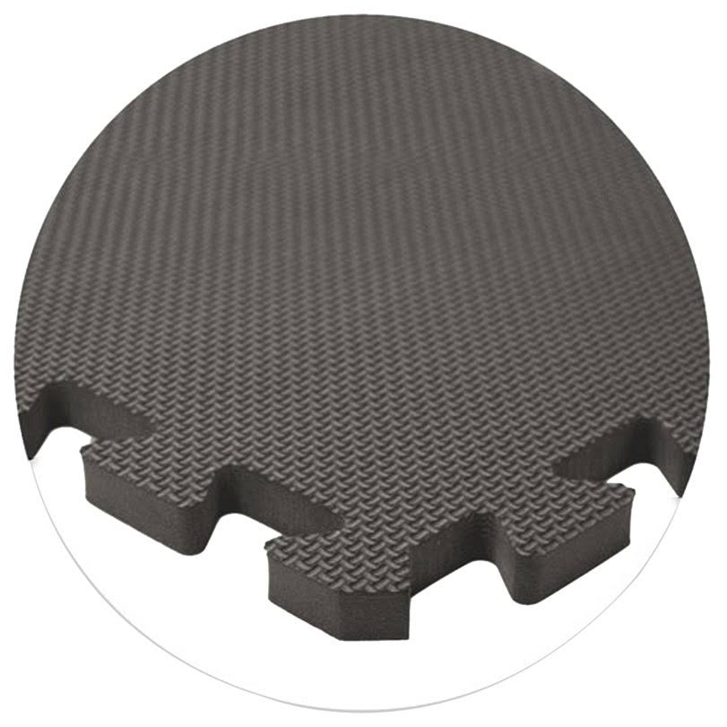 Grey Eva Foam Rubber Interlocking Floor Set W51607