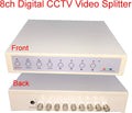 8CH CCTV Analog Camera System with BNC Video Splitter J486965