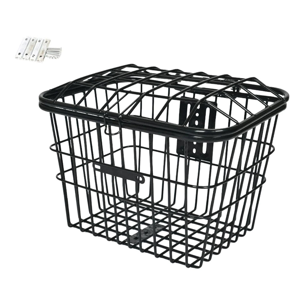 Metal Wire Storage Basket with Cover L6722