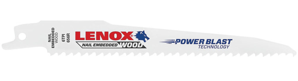 6 in. Bi-Metal Reciprocating Saw Blade 6 TPI 25 Pk K433454