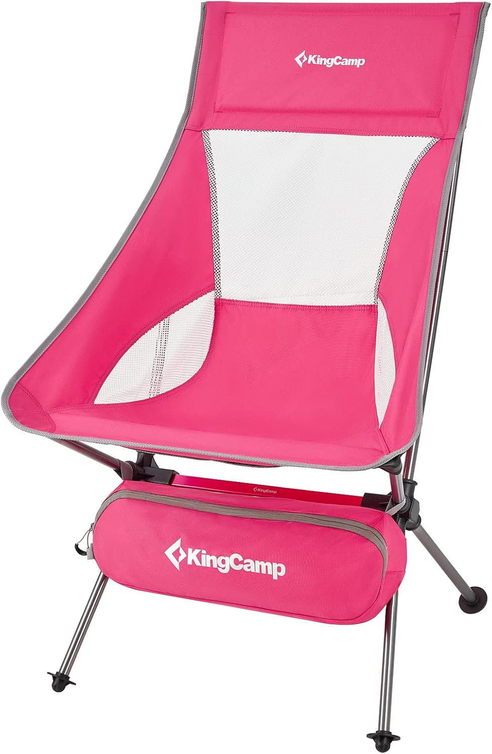 Ultralight High Back Folding Camping Chair with Armrest, 2 Pack, Carry Bag A900650