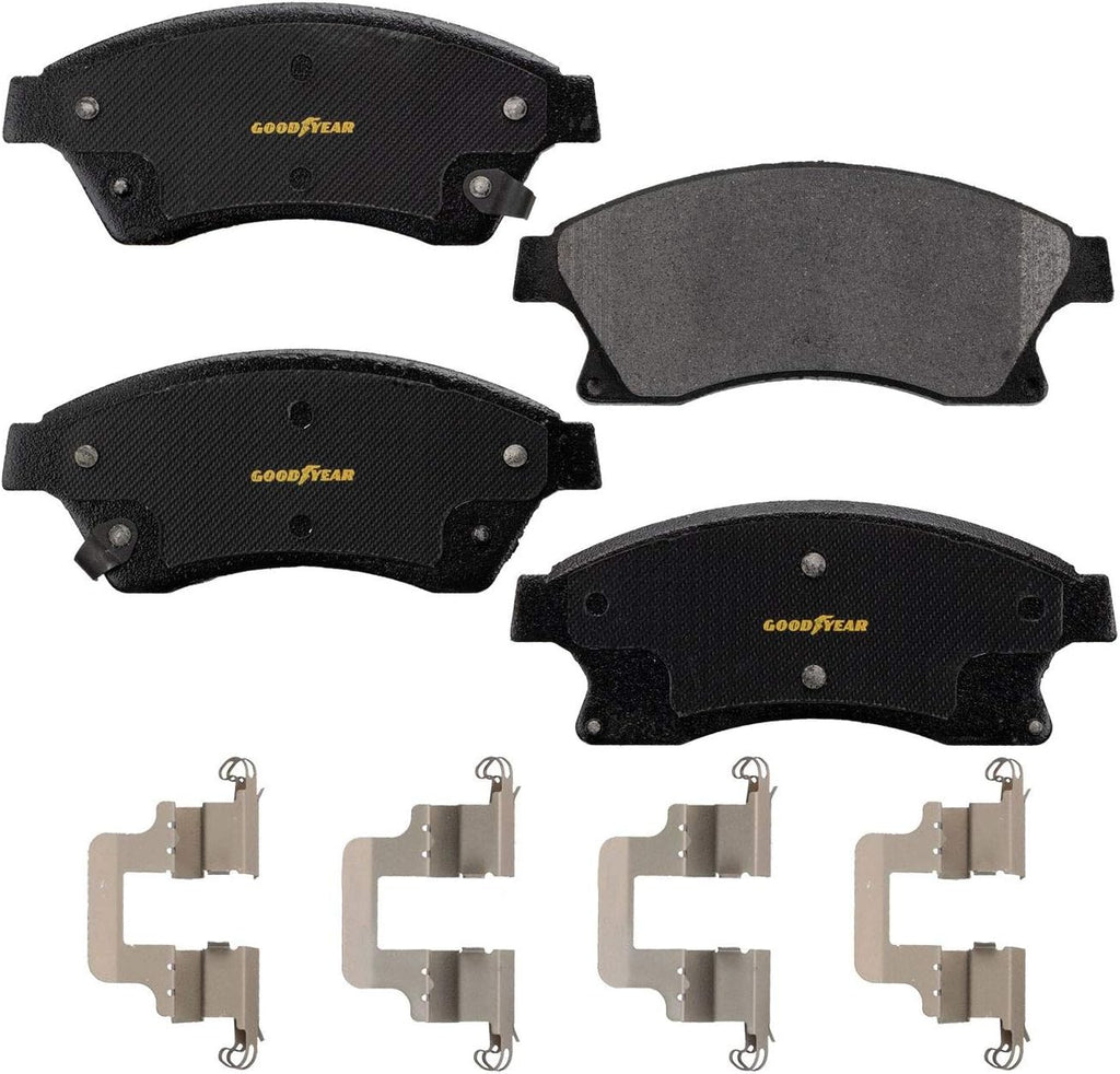 Front Brake Pads and Front Brake Rotor (2 Pack) P8787