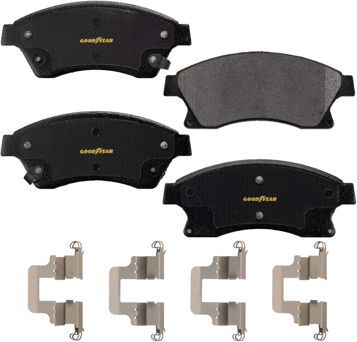 Front Brake Pads and Front Brake Rotor (2 Pack) P8787