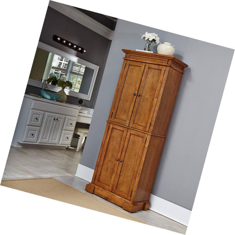 Distressed Oak Pantry B787488