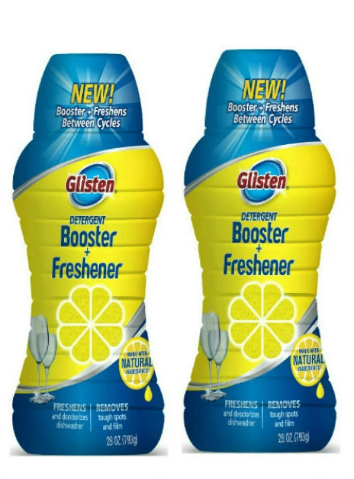 Dishwasher Detergent Booster + Freshener, 28 oz, 2 Bottles Z8369