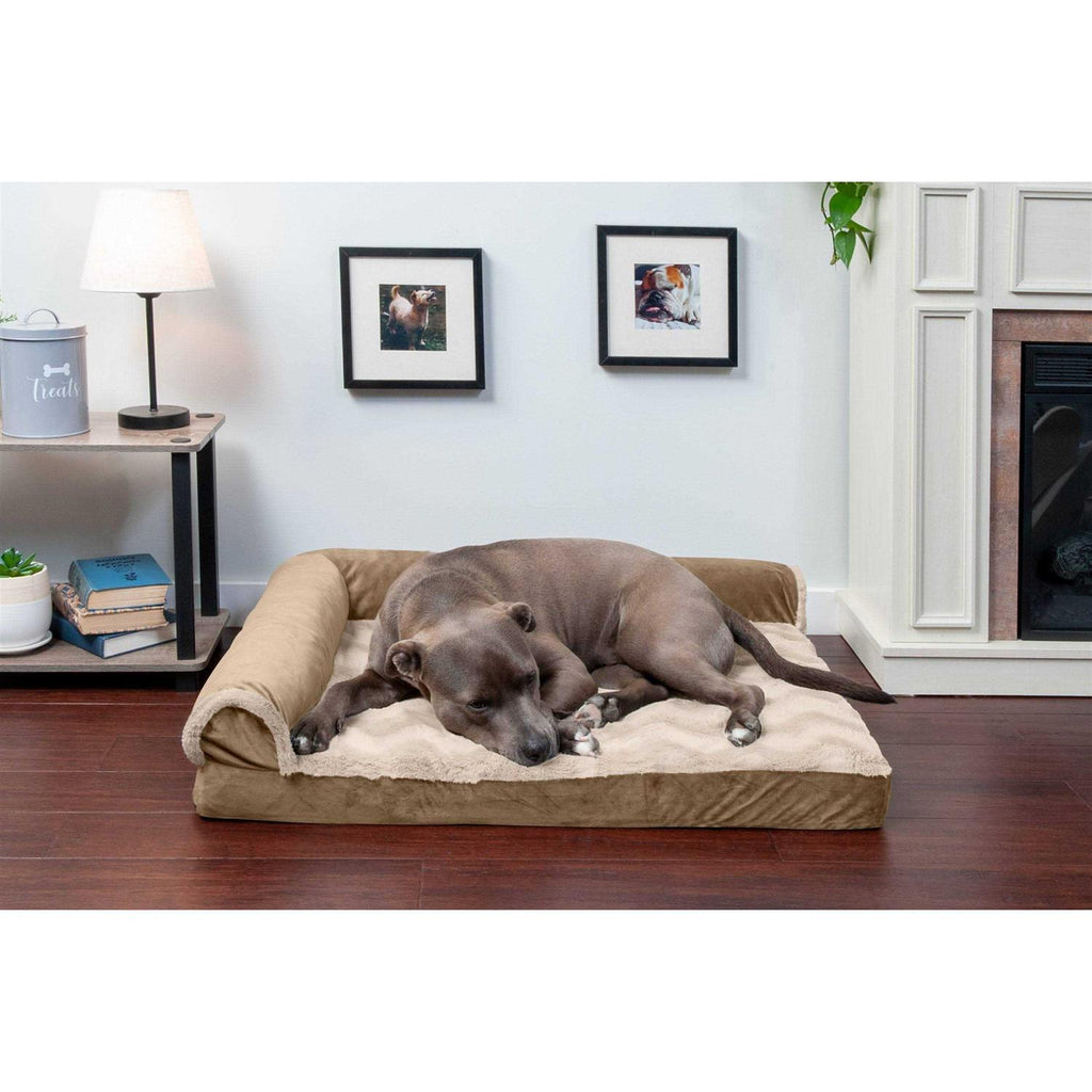 Velvet Chaise Lounge Dog Bed G283194