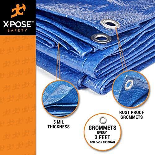 Blue Poly Tarp 25 x 40 Q732389