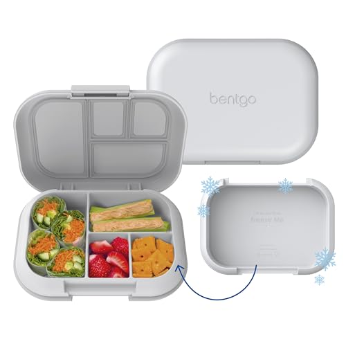 Kids Leak-Proof 4-Compartment Bento Lunch Box with Built-In Ice Pack L40750