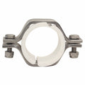 Valve 304 Stainless Steel Sanitary Hex Tube Hanger with ABS Sleeve Q79051