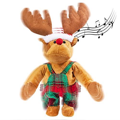 Animated Plush Rudolph The Red-Nosed Reindeer Stuffed Animal J143
