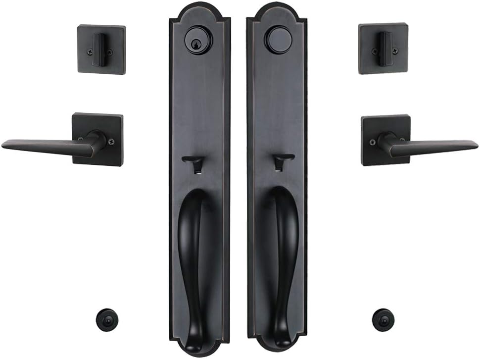 Bronze Double Door Handleset T845119