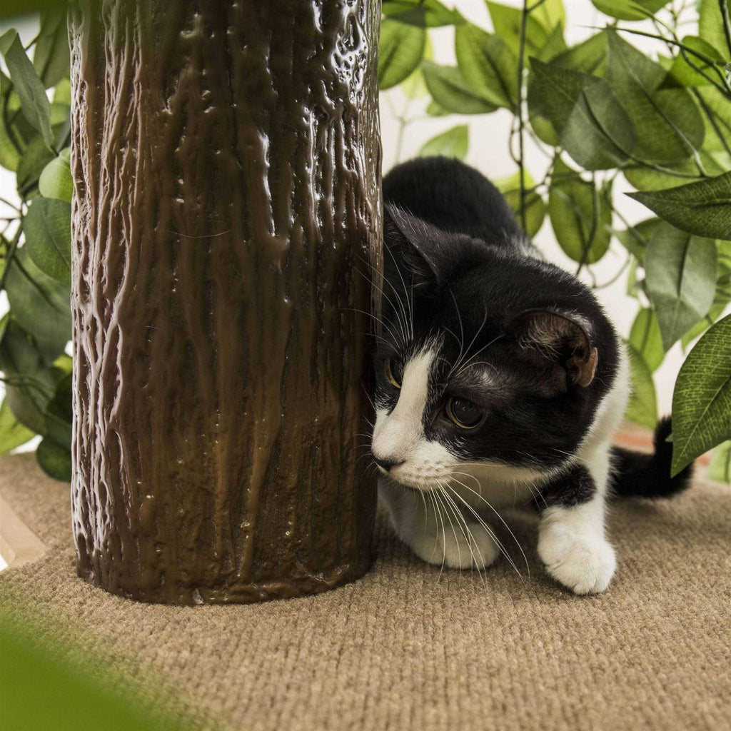 4ft Interchangeable Leaves Cat Activity Tree B870