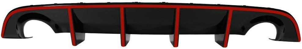 Rear Diffuser with Red Reflective Tape P94228