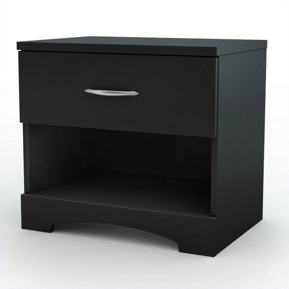 3-Piece Set with 2-Drawer Storage Platform Bed and 2 Nightstands Q674415