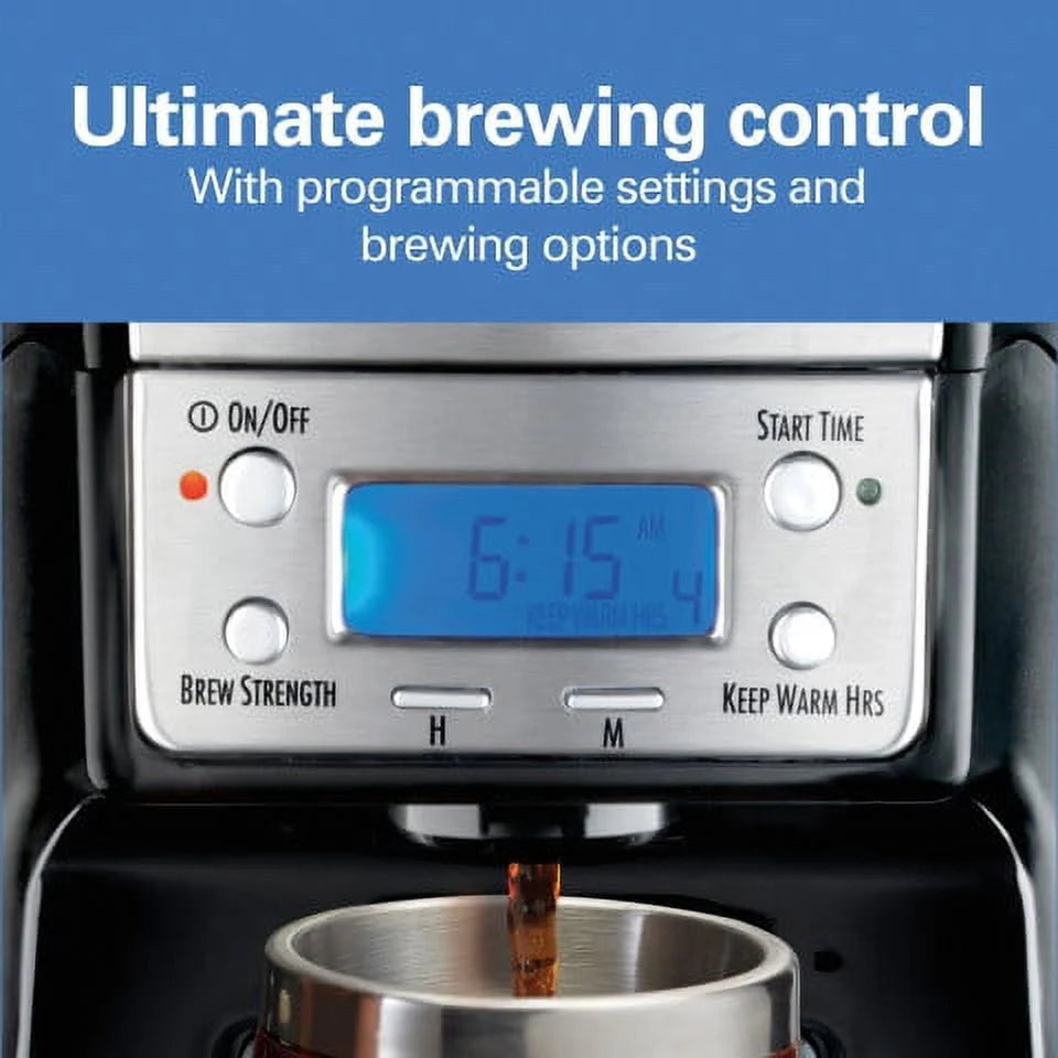 12-Cup Stainless Steel Coffeemaker W896