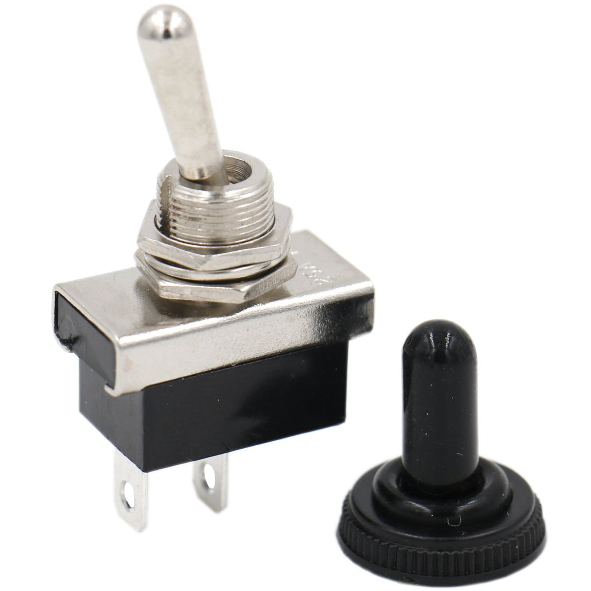 SPST ON-Off 2 Pin 12V 10A Toggle Switch with Waterproof Cover F230500