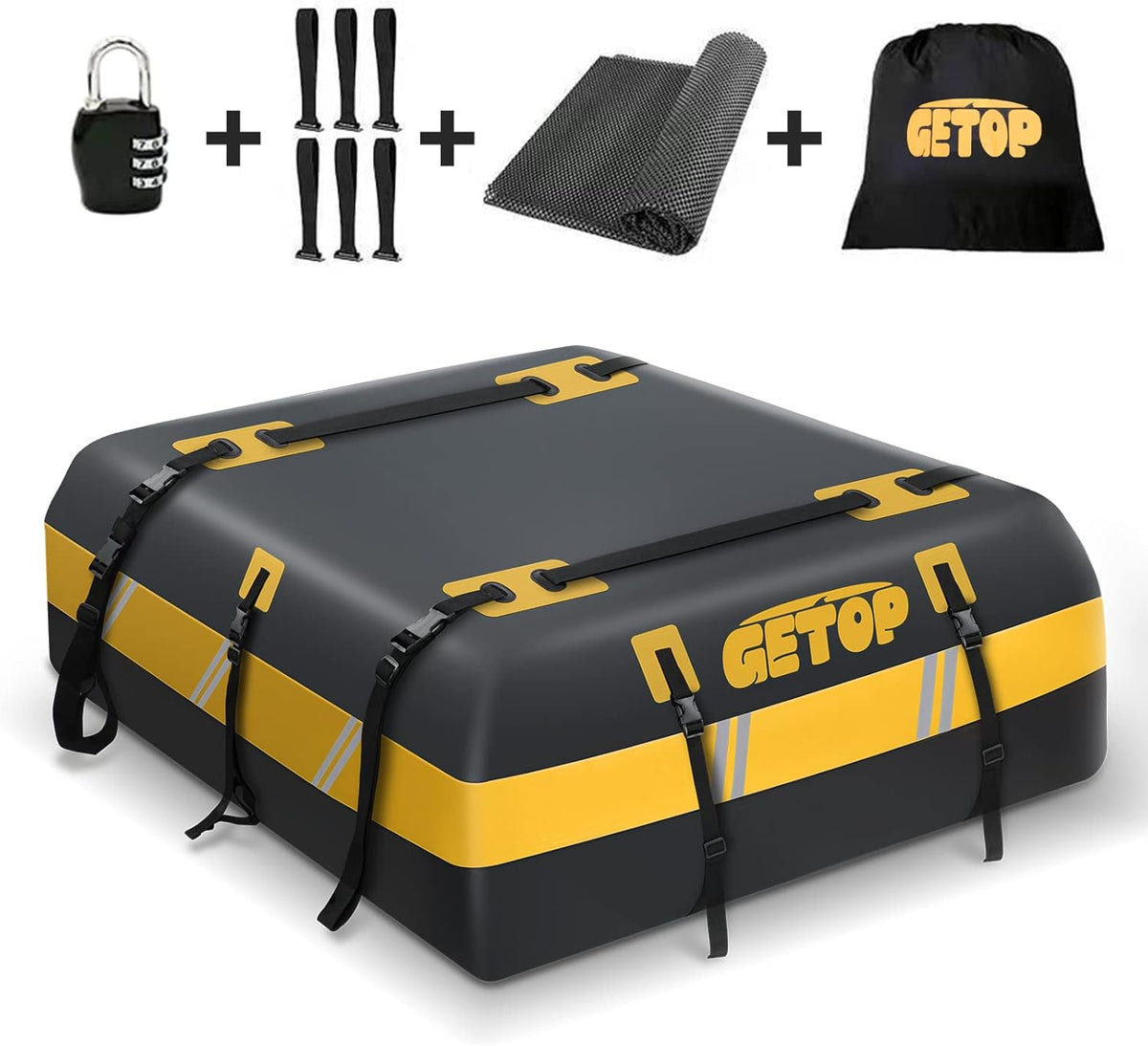 21 Cubic Feet Waterproof Rooftop Cargo Carrier Bag N175