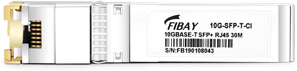 10G SFP+ RJ45 Copper Transceiver Module 10 Pack I235141