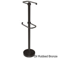 Free Standing Two Roll Toilet Tissue Stand Oil Rubbed Bronze Q167507