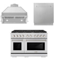 48 Gas Range, Range Hood Insert and Dishwasher F5981