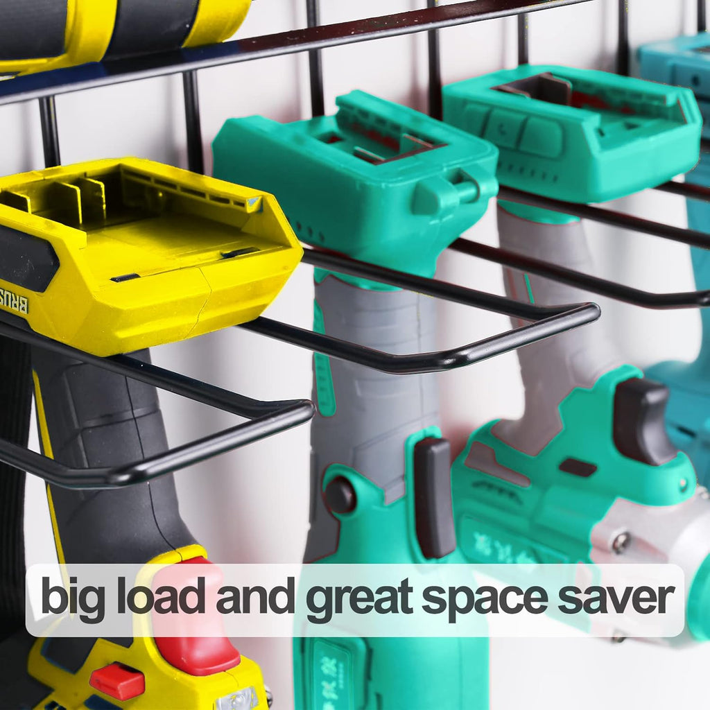 Tool Storage Wall Mount with Drill Holder, Pack of 2 G517233