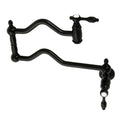 Two-Handle Pot Filler in Matte Black H2431