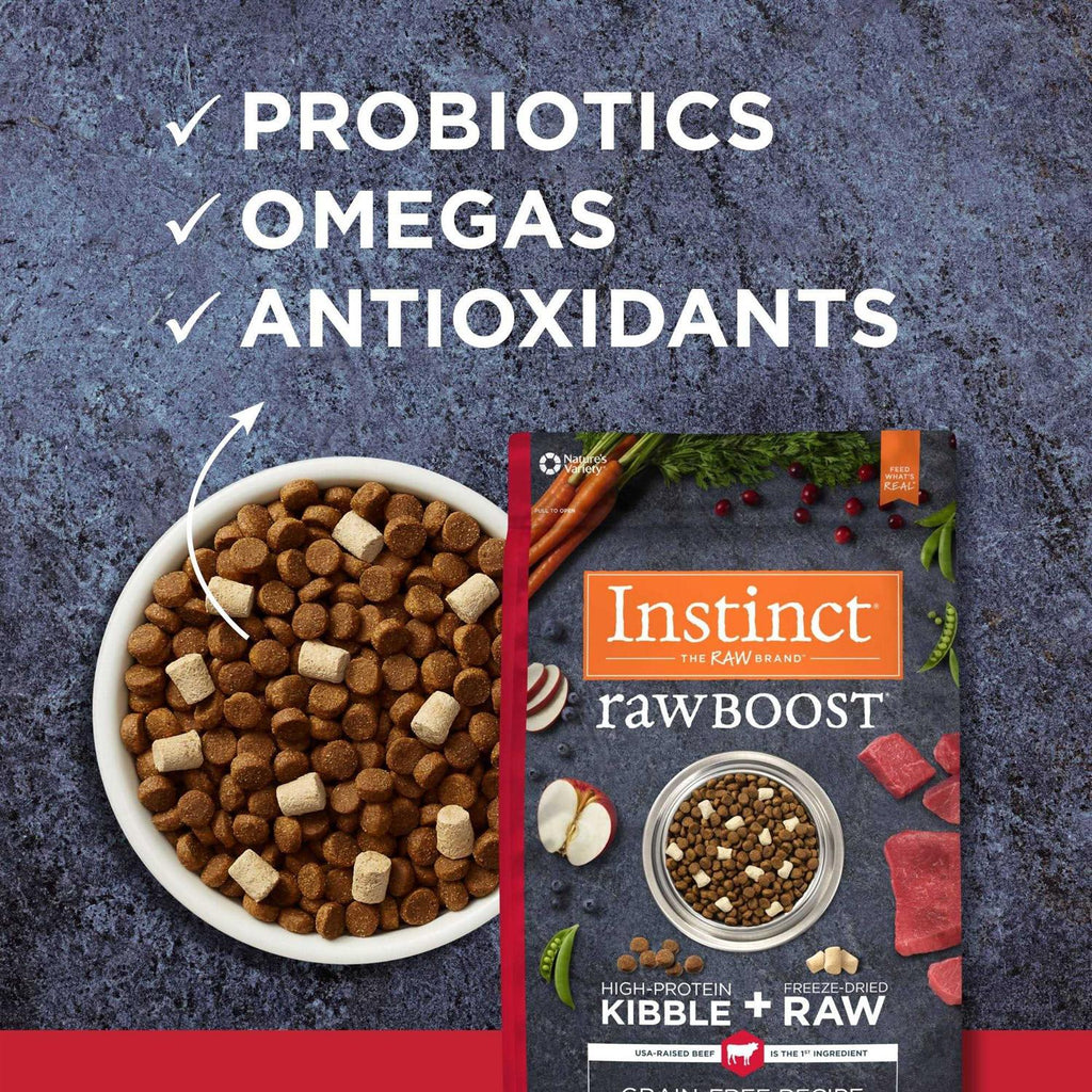 Grain Free Natural Dry Dog Food with Real Beef J120