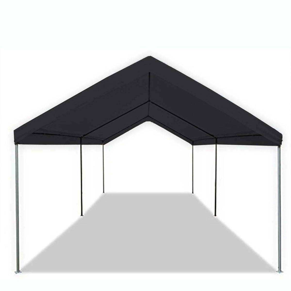 10x20 Straight Leg Instant Canopy Tent Set, Black R232241
