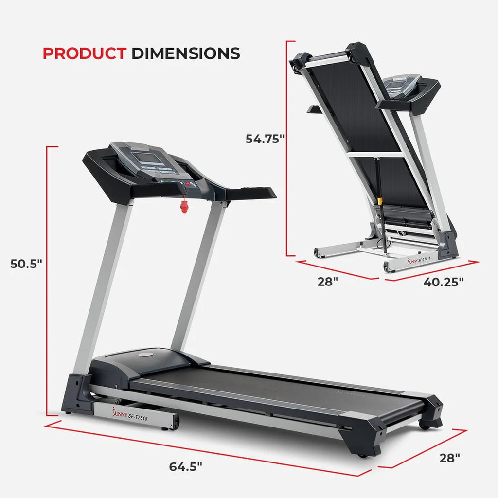 Foldable Treadmill with Auto Incline V5895