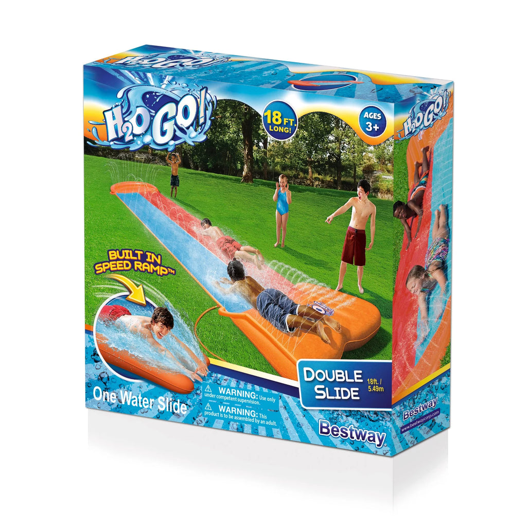 18' Inflatable Double Slide G335