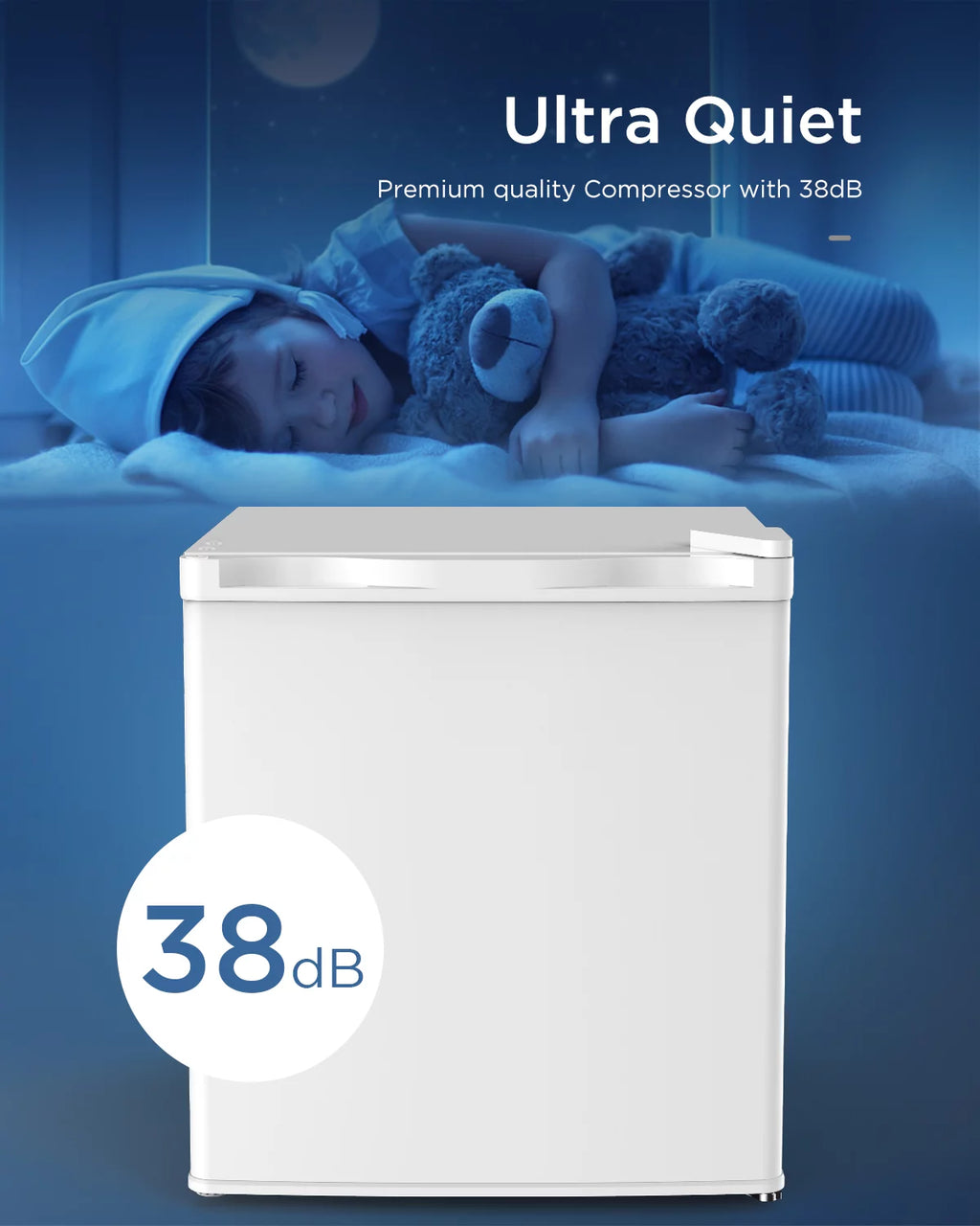 1.1 Cu ft Upright Freezer T262