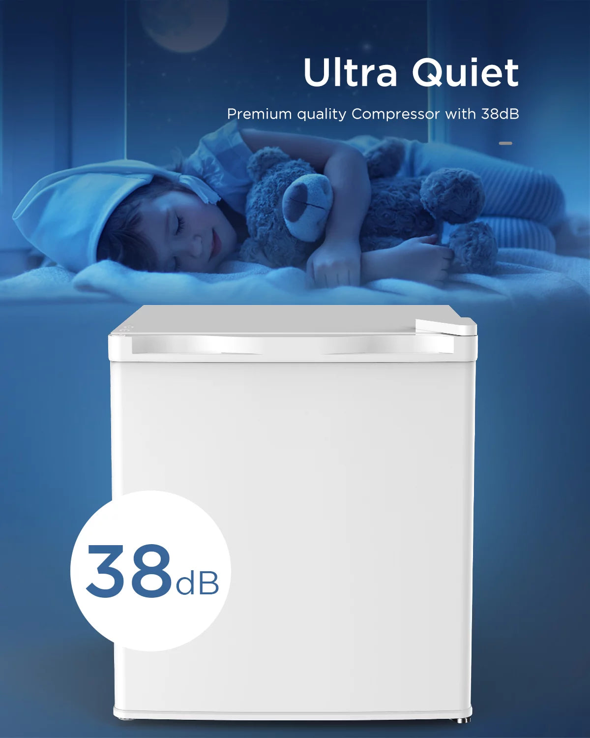 1.1 Cu ft Upright Freezer T262