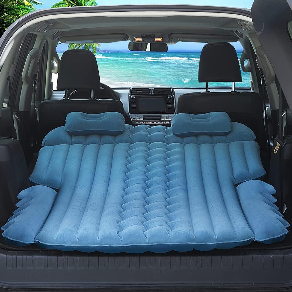 Gray Inflatable Car Air Mattress F401