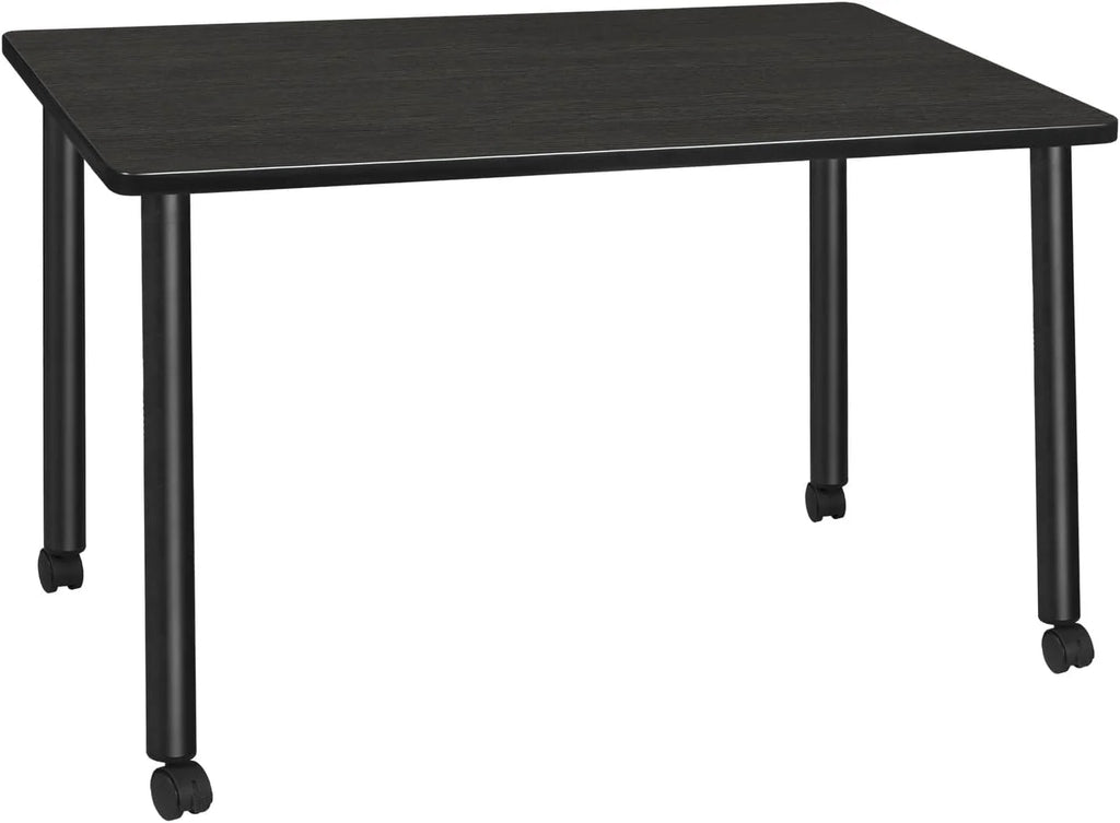 Mobile Training Room Tables Grey/Black T667596
