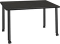 Mobile Training Room Tables Grey/Black T667596